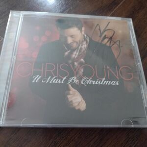 Chris Young Country Music Artist autographed Christmas CD
